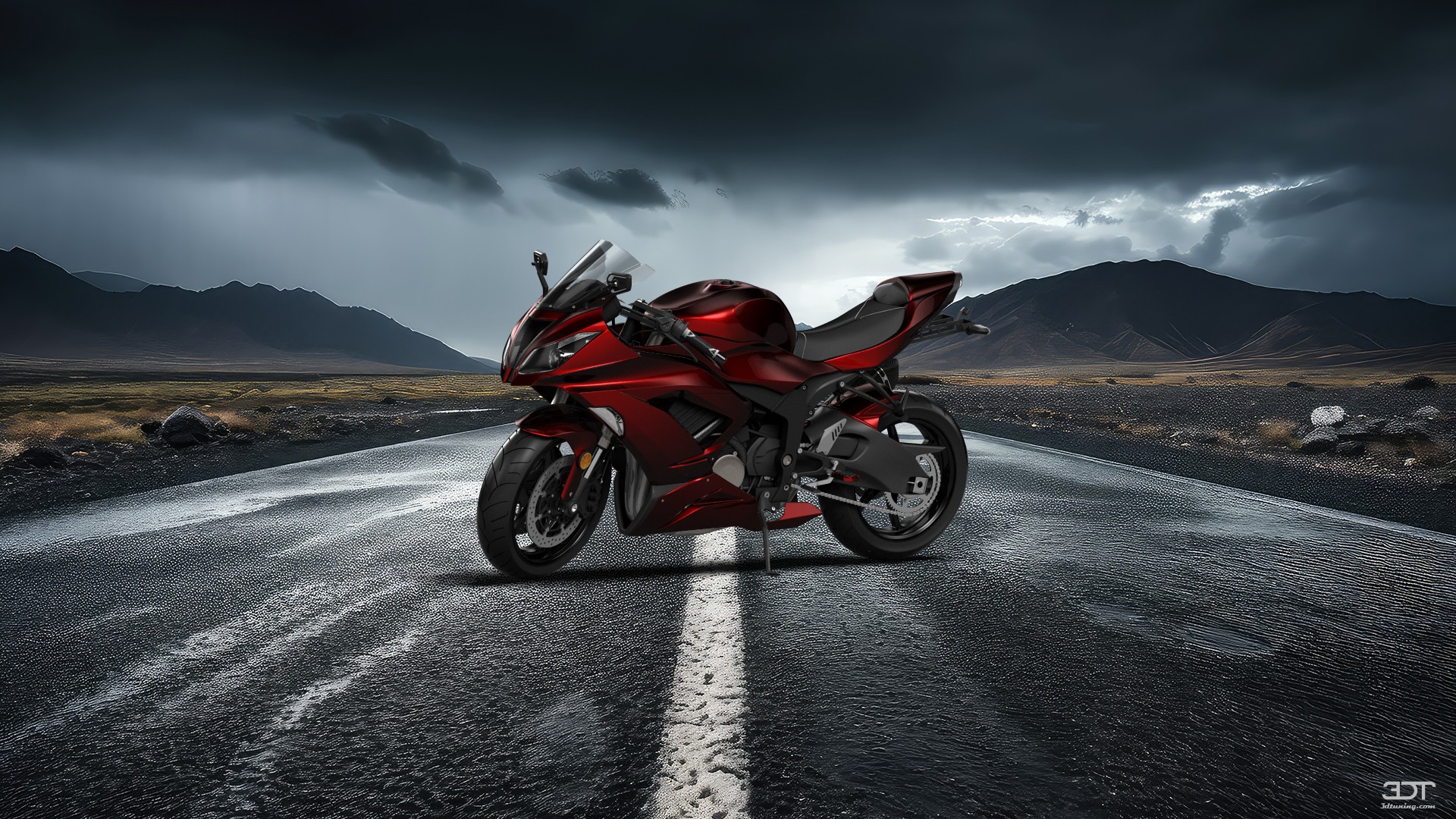 Kawasaki Ninja ZX 6R Sport Bike 2015