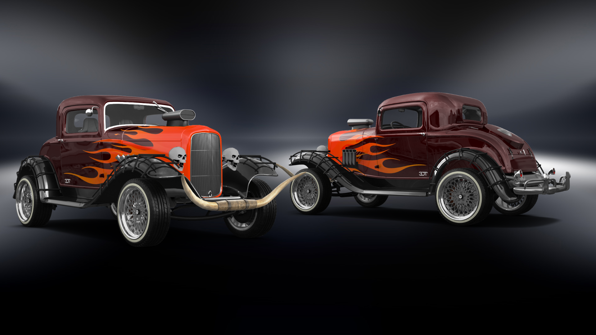 Ford Model B Deluxe 2 Door Coupe 1932 tuning