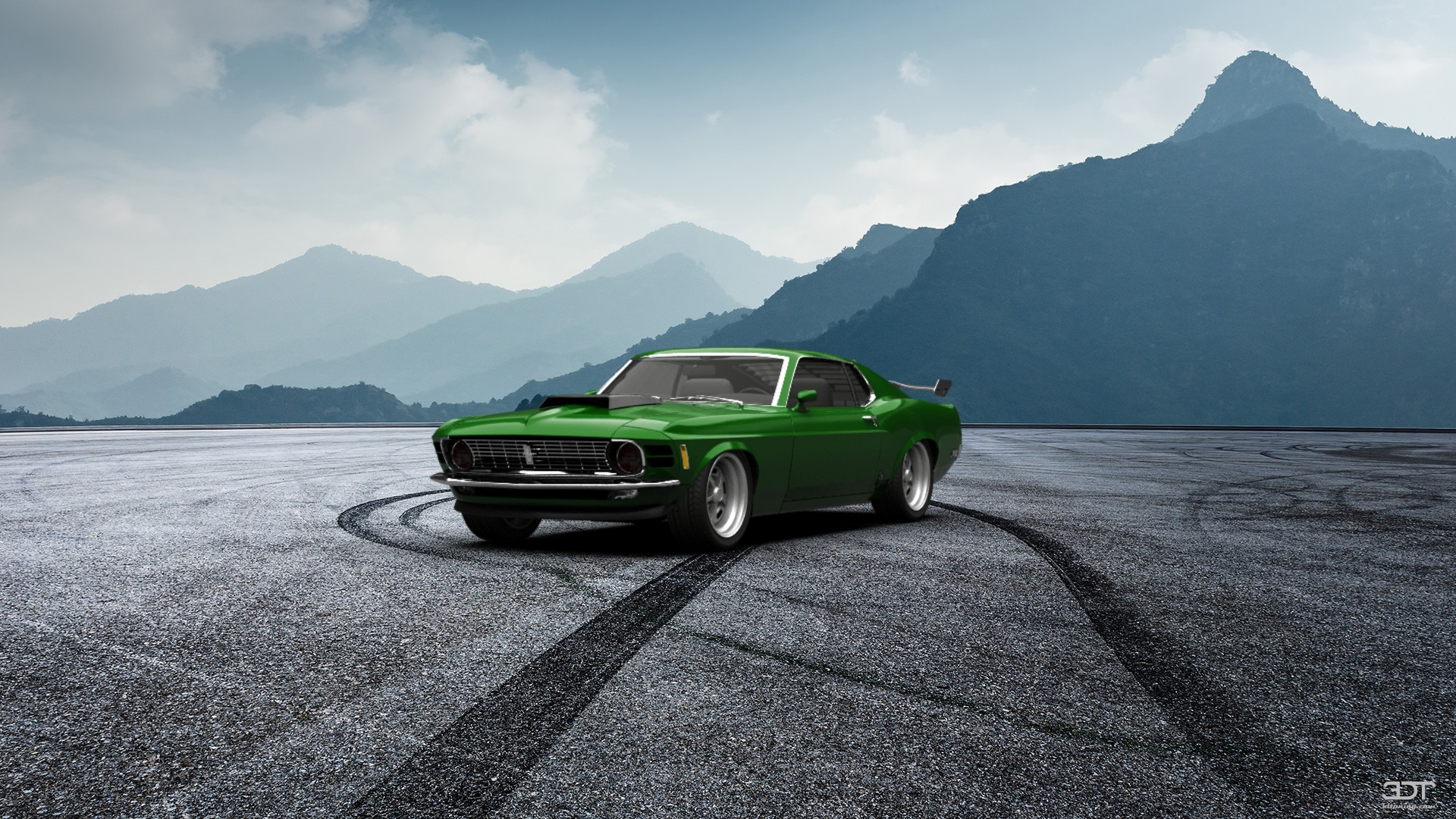 Mustang Boss 429 Coupe 1969 tuning