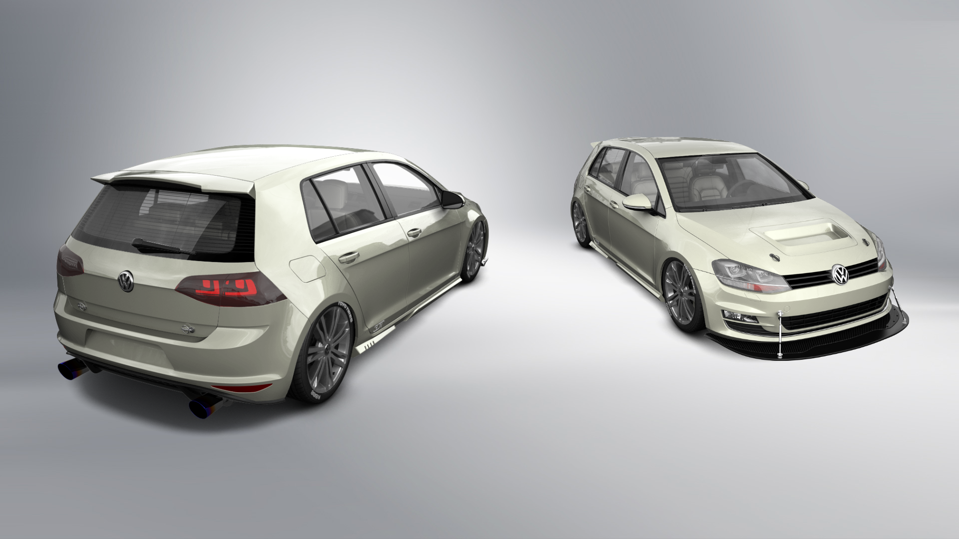 Volkswagen Golf 7 5 Door Hatchback 2013 tuning