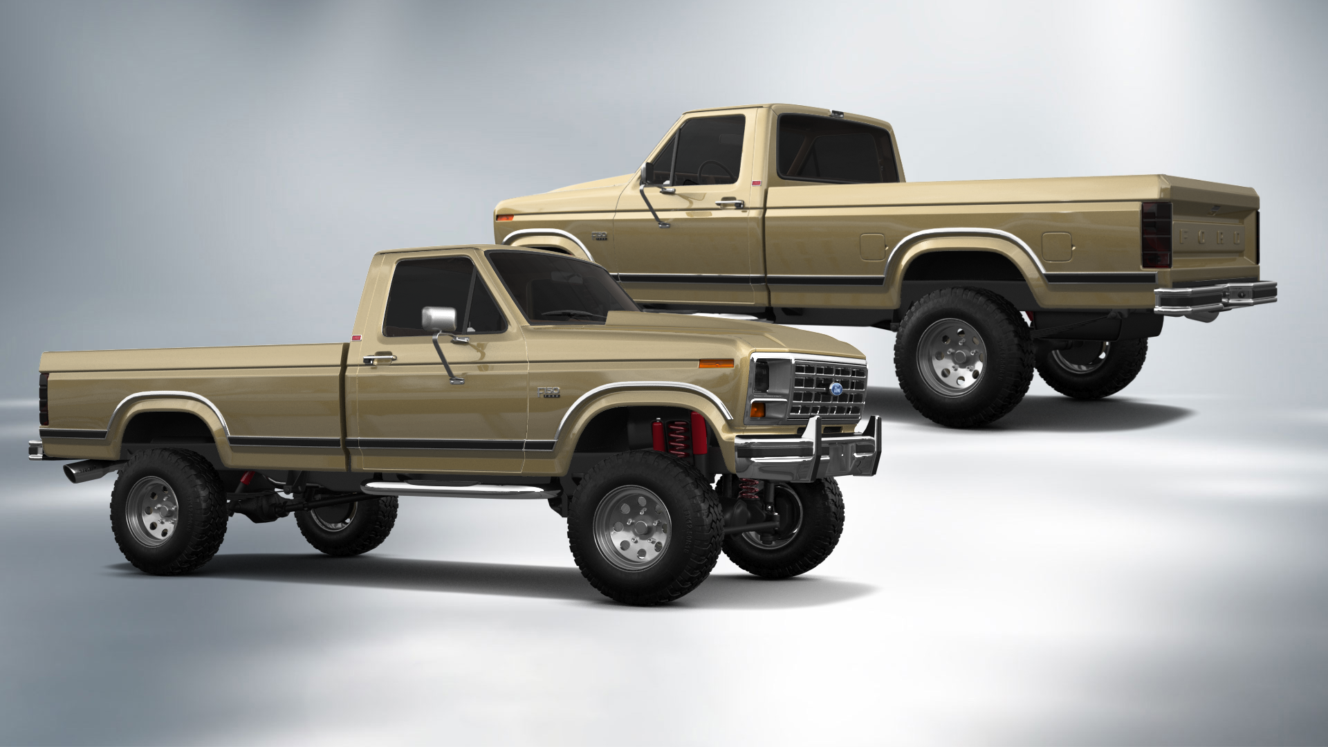Ford F-150 2 Door pickup truck 1986 Images