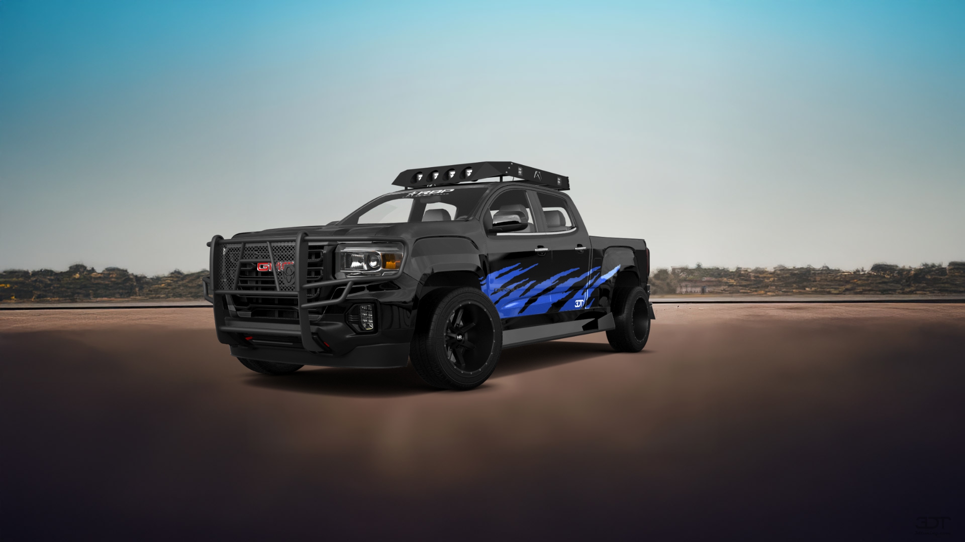 GMC Canyon Crew Cab 4 Door pickup truck 2021 tuning