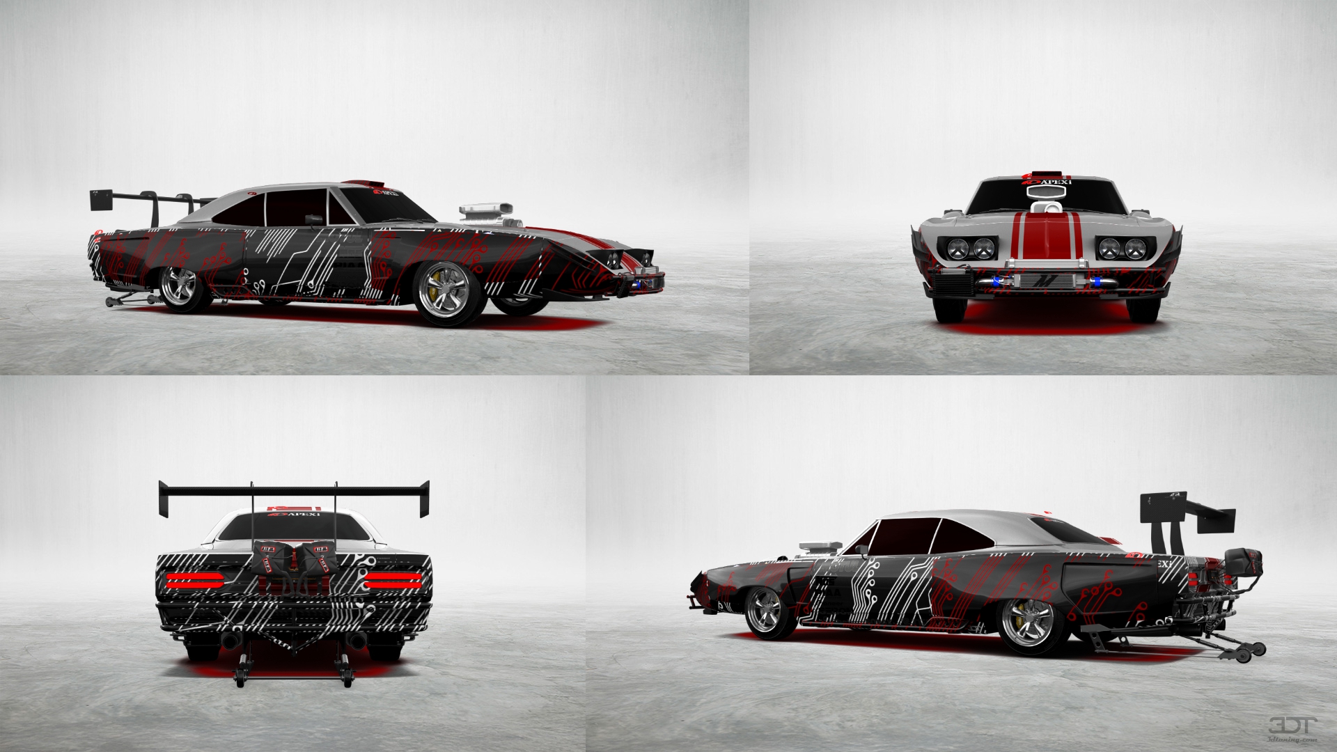 Plymouth Superbird 2 Door Coupe 1970 tuning