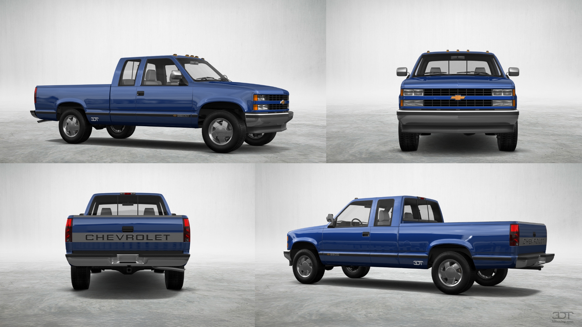 Chevrolet K2500 Extended Cab Pickup 1989