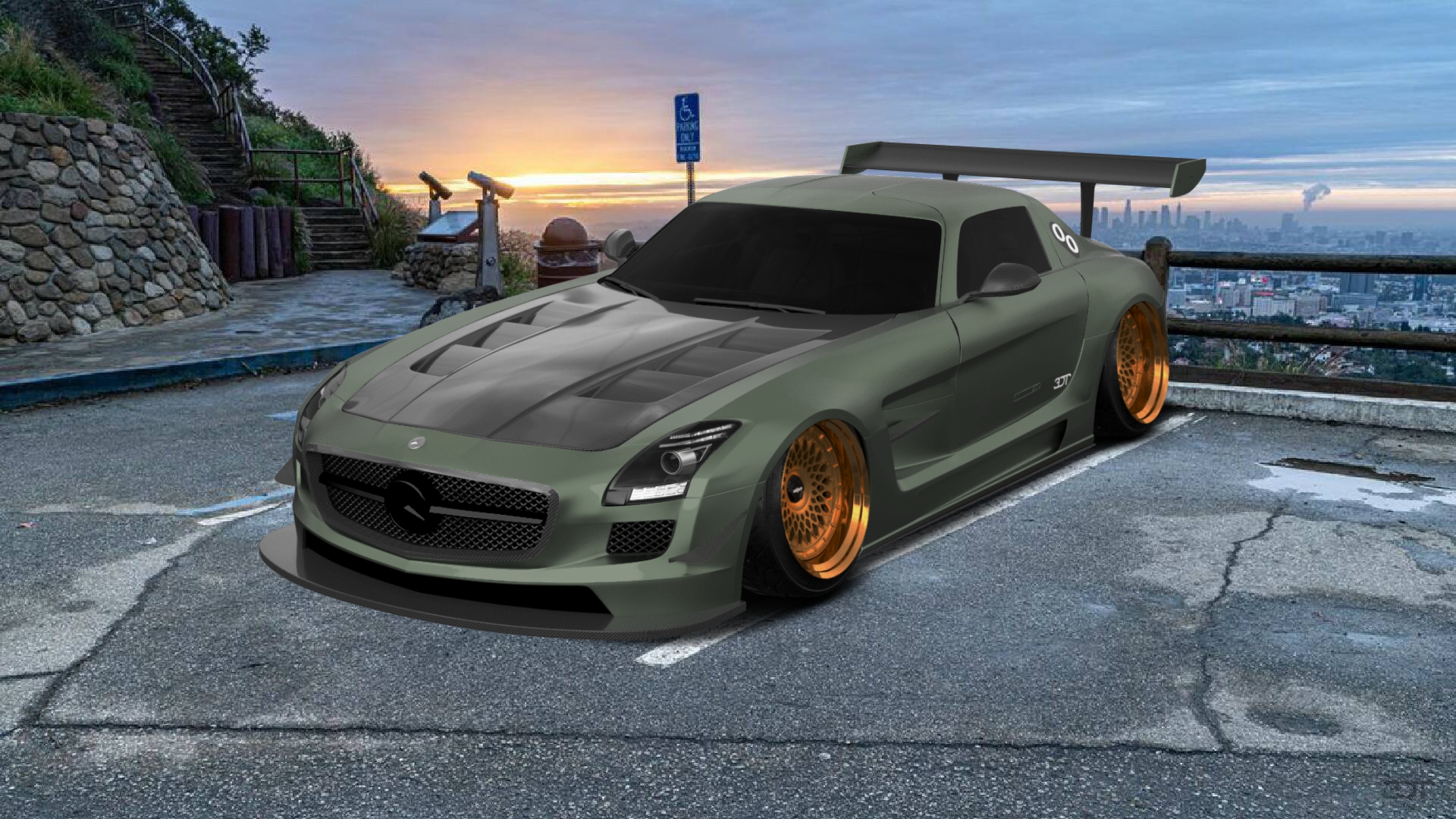 Mercedes SLS 2 Door Coupe 2011 tuning