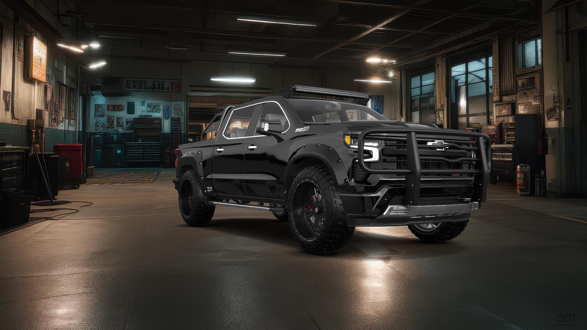 Chevrolet Silverado 1500 Crew Cab 5.8 ft box 4 Door pickup truck 2023 tuning
