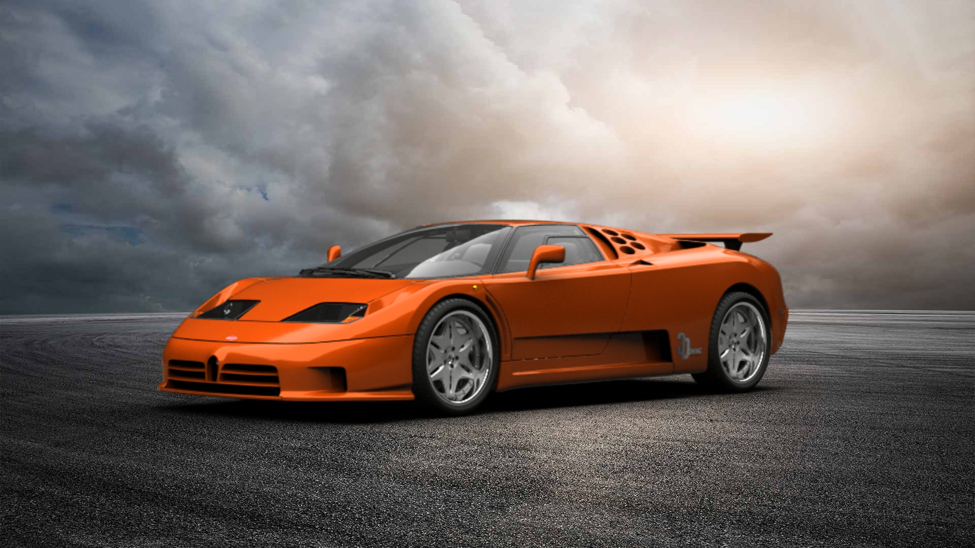 Bugatti EB110 Coupe 1992 tuning