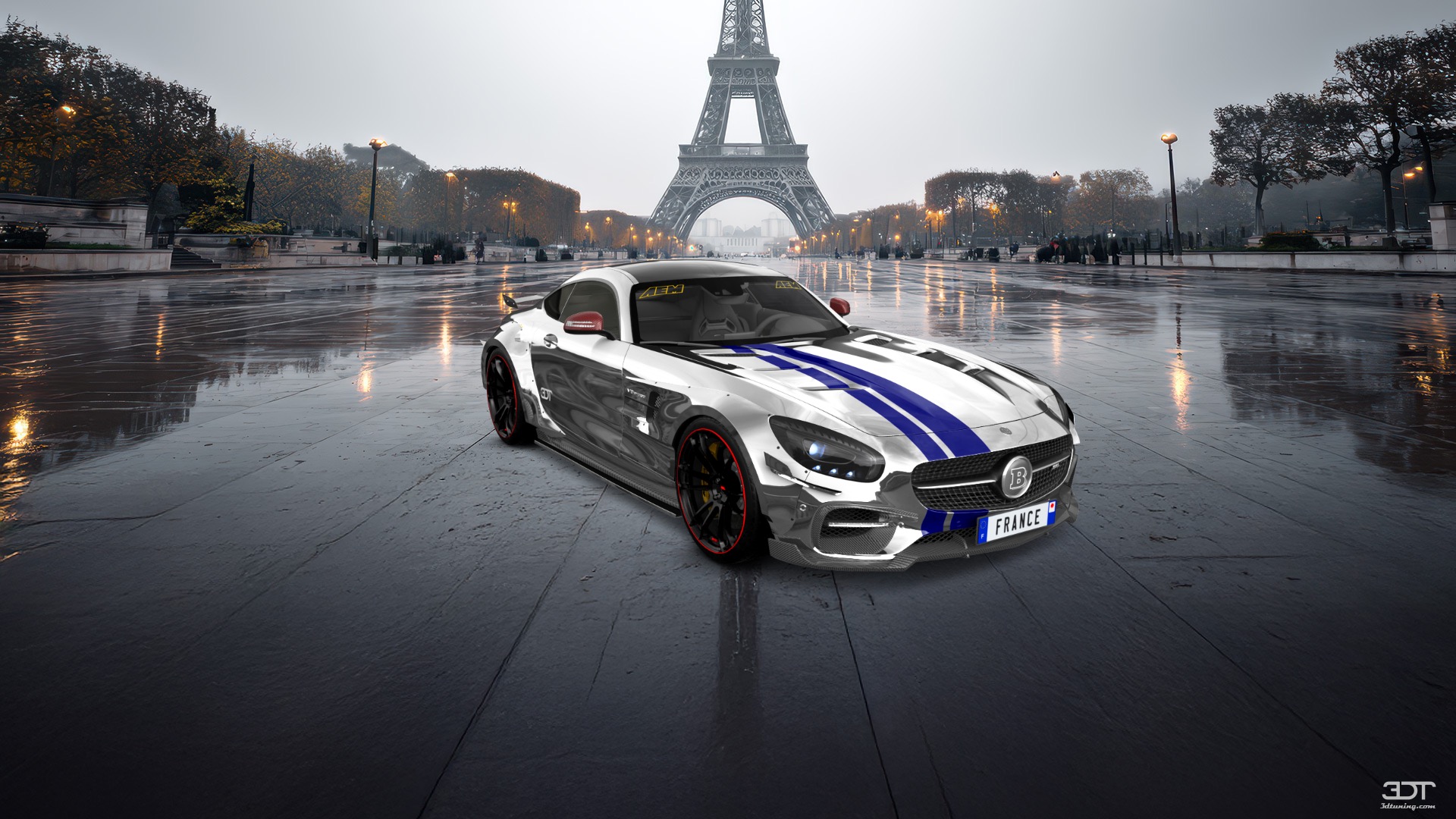 Mercedes AMG GT 2 door fastback coupe 2015 tuning