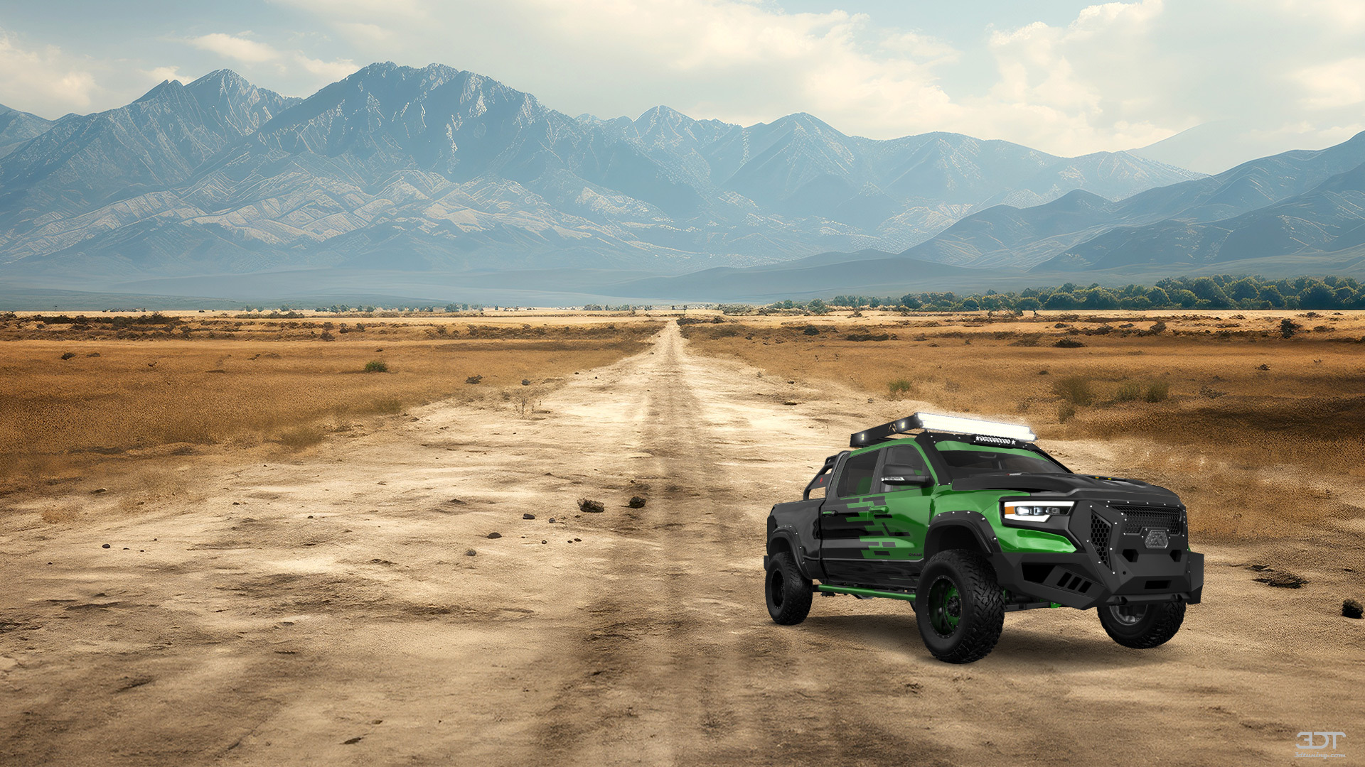 Dodge Ram 1500 TRX 4 Door pickup truck 2021 Images