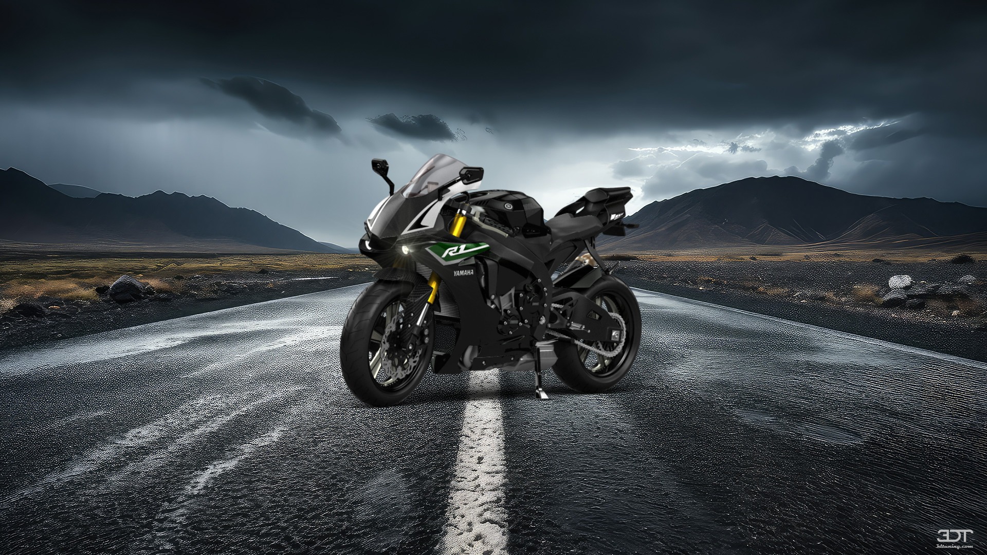 Yamaha YZF R1 Sport Bike 2015 tuning