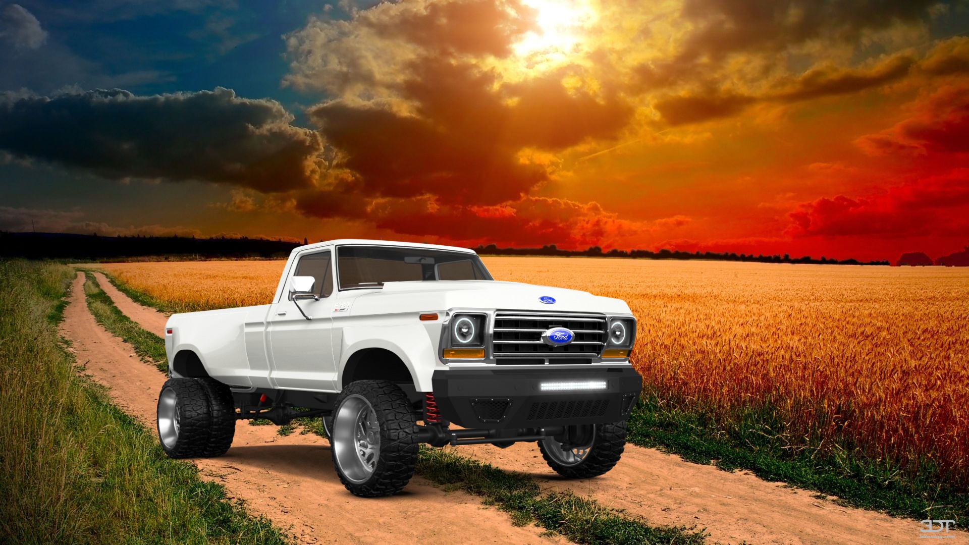 Ford F-350 Dually Regular Cab 2 Door pickup truck 1978