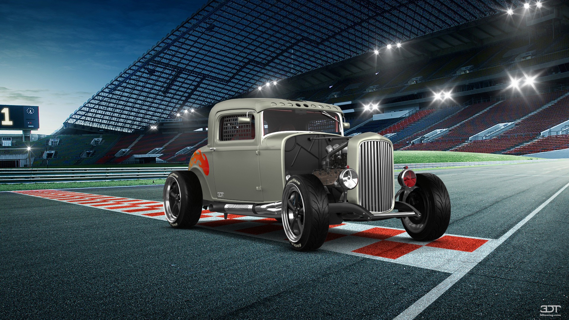 Ford Model B Deluxe 2 Door Coupe 1932