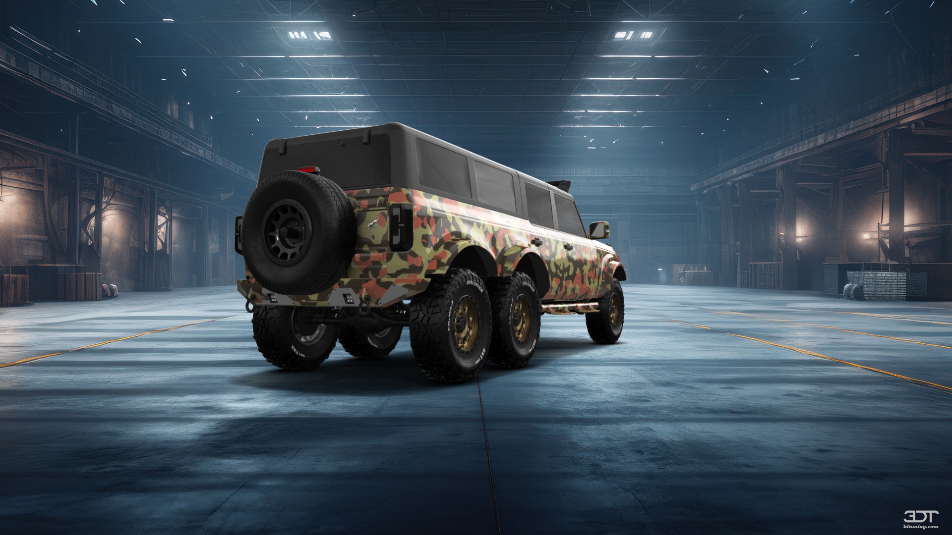 Ford Bronco 6X6 4 Door pickup truck 2021