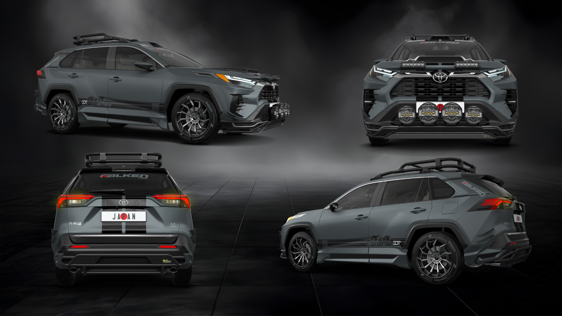 Toyota RAV4 4 Door SUV 2019 tuning