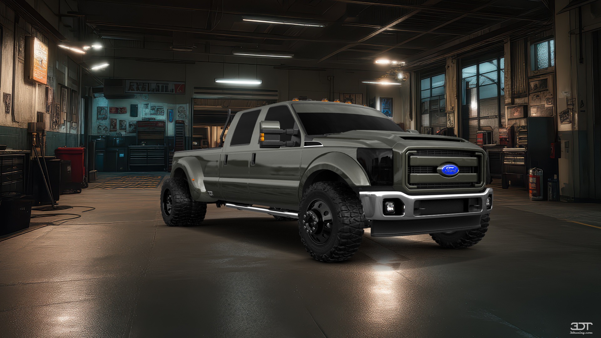 Ford F-350 DRW 4 Door pickup truck 2013 tuning