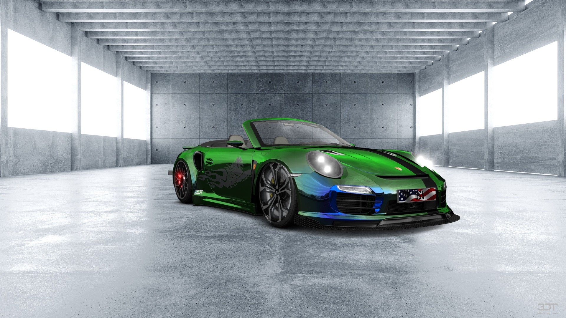 Porsche 911 Turbo S 2 Door Convertible 2014