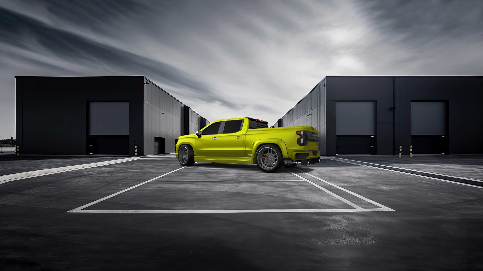 Chevrolet Silverado 1500 Crew Cab 5.8 ft box 4 Door pickup truck 2023 Images