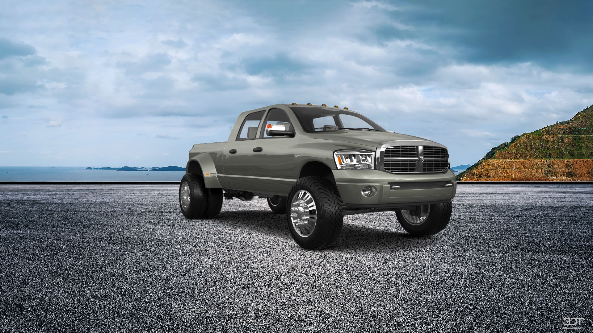 Dodge Ram 3500 Dually 4 Door pickup truck 2007 tuning