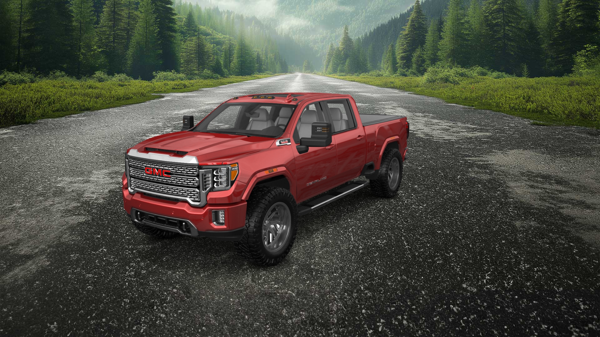 GMC Sierra 2500 HD 4 Door pickup truck 2020 tuning