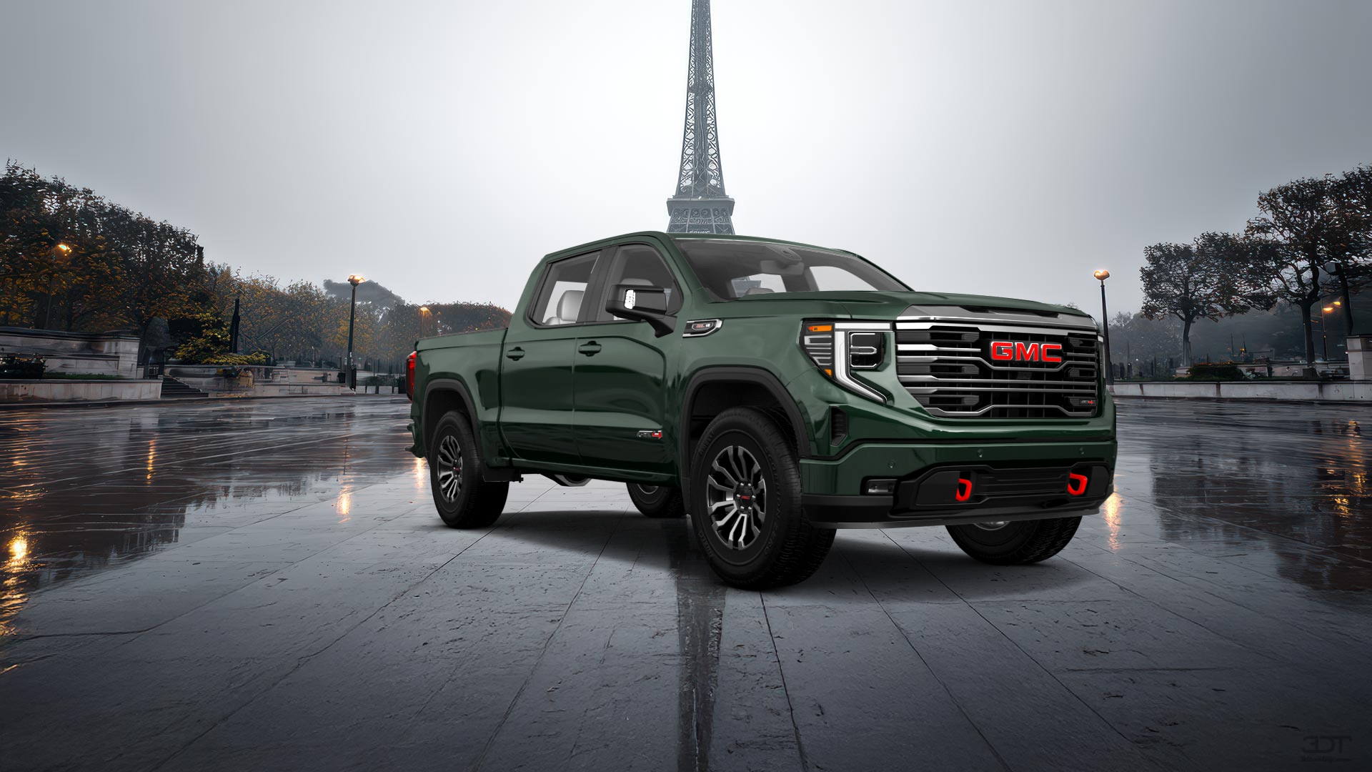 GMC Sierra 1500 Crew Cab 5.8 ft box 4 Door pickup truck 2023 tuning
