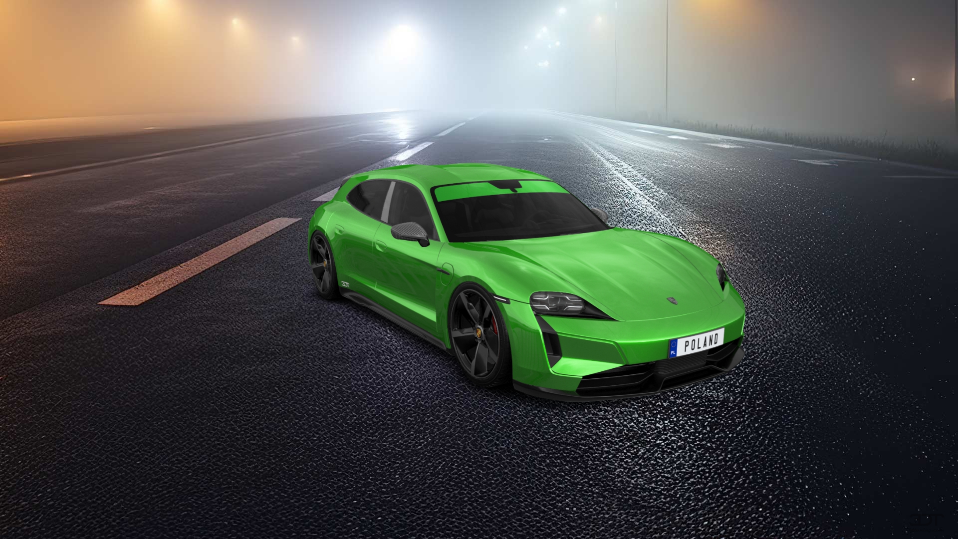 Porsche Taycan Sport Turismo Shooting Brake 2019 tuning