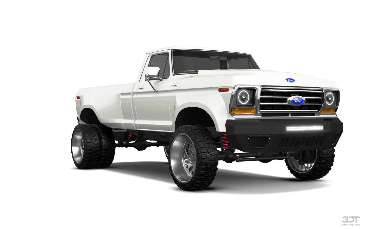 Tuning Ford F-350 Dually Regular Cab 2 Door pickup truck 1978