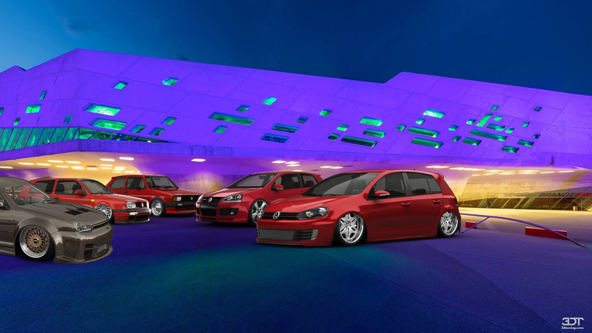 Volkswagen Golf 6 5 Door Hatchback 2011 tuning