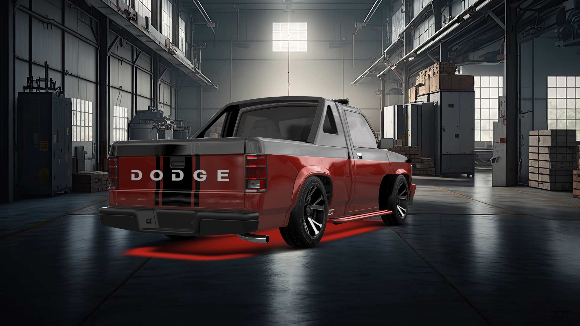 Dodge Dakota Regular Cab 2 Door pickup truck 1987 tuning