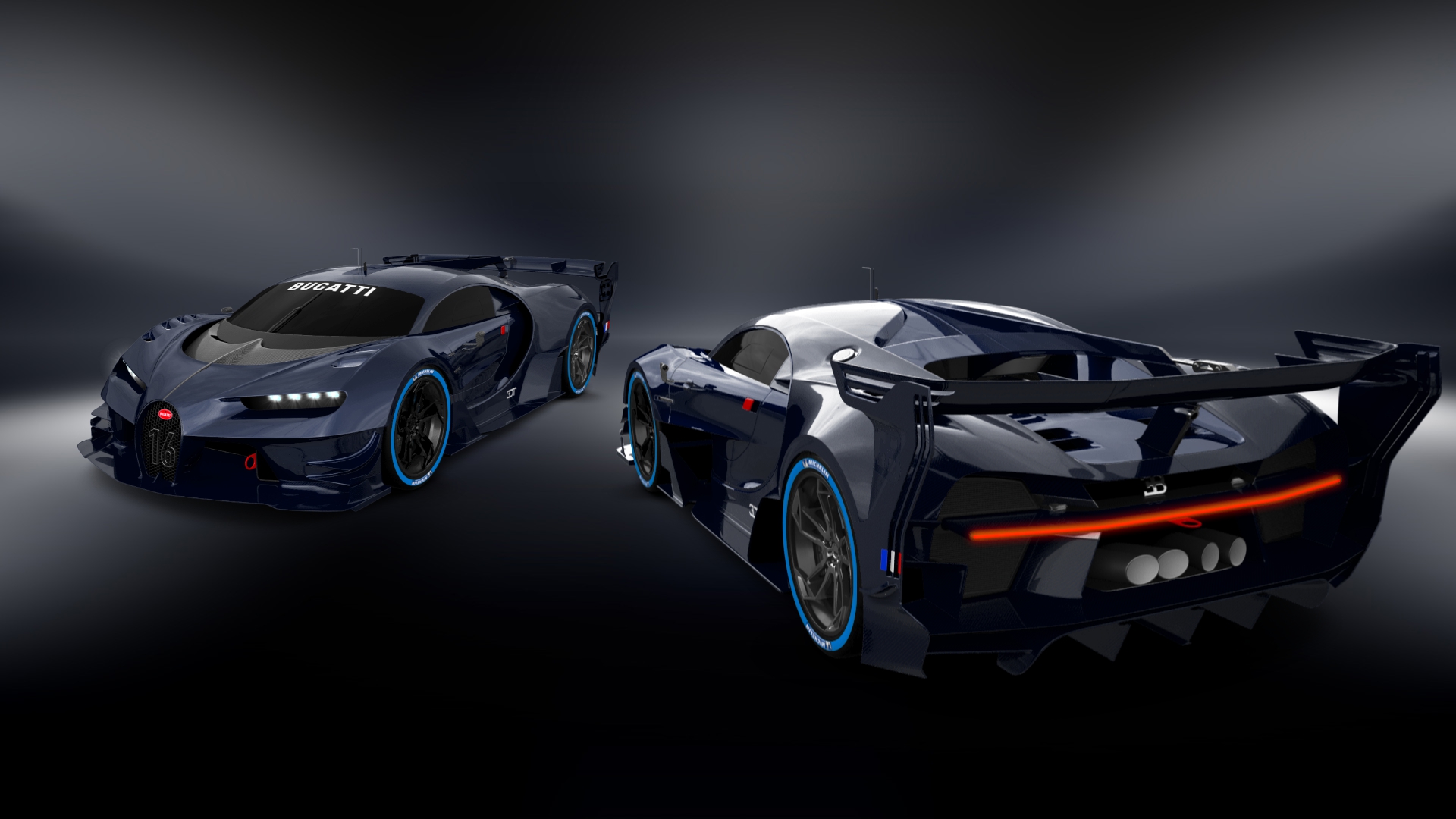 Bugatti Vision GT Supercar 2015 tuning