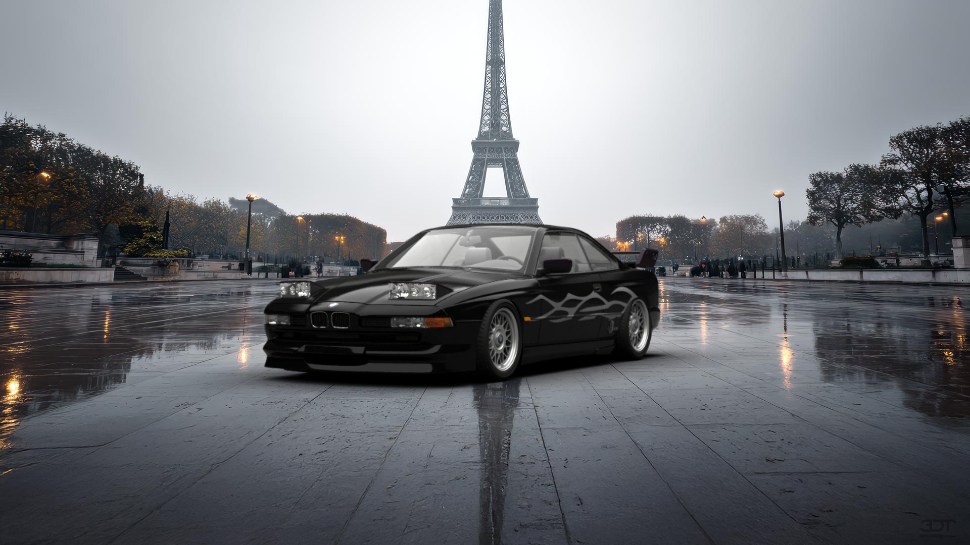 BMW 8 series Coupe 1989 tuning