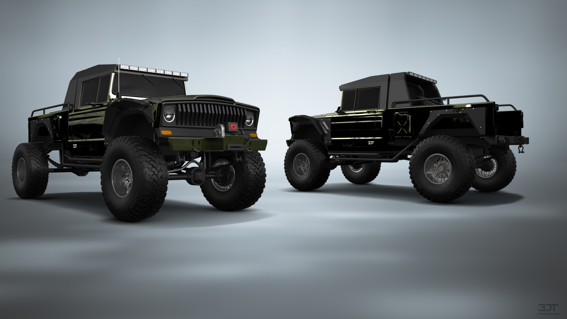 Jeep Kaiser M715 2 Door pickup truck 1968