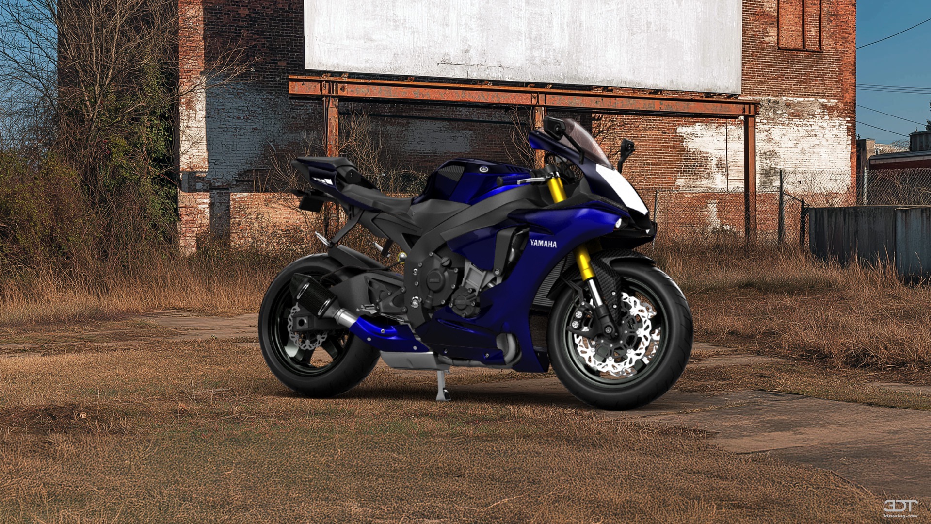 Tuning Yamaha YZF R1 Sport Bike 2015