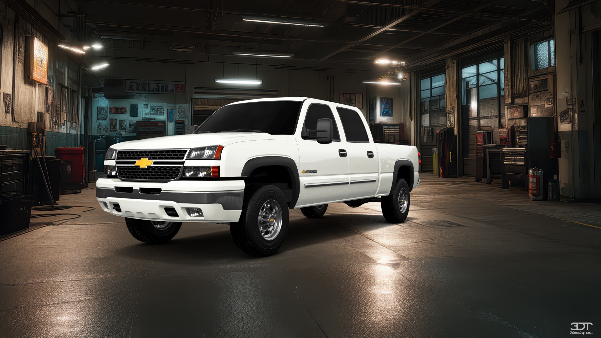 Chevrolet Silverado 2500 HD Long Box 4 Door pickup truck 2002 tuning