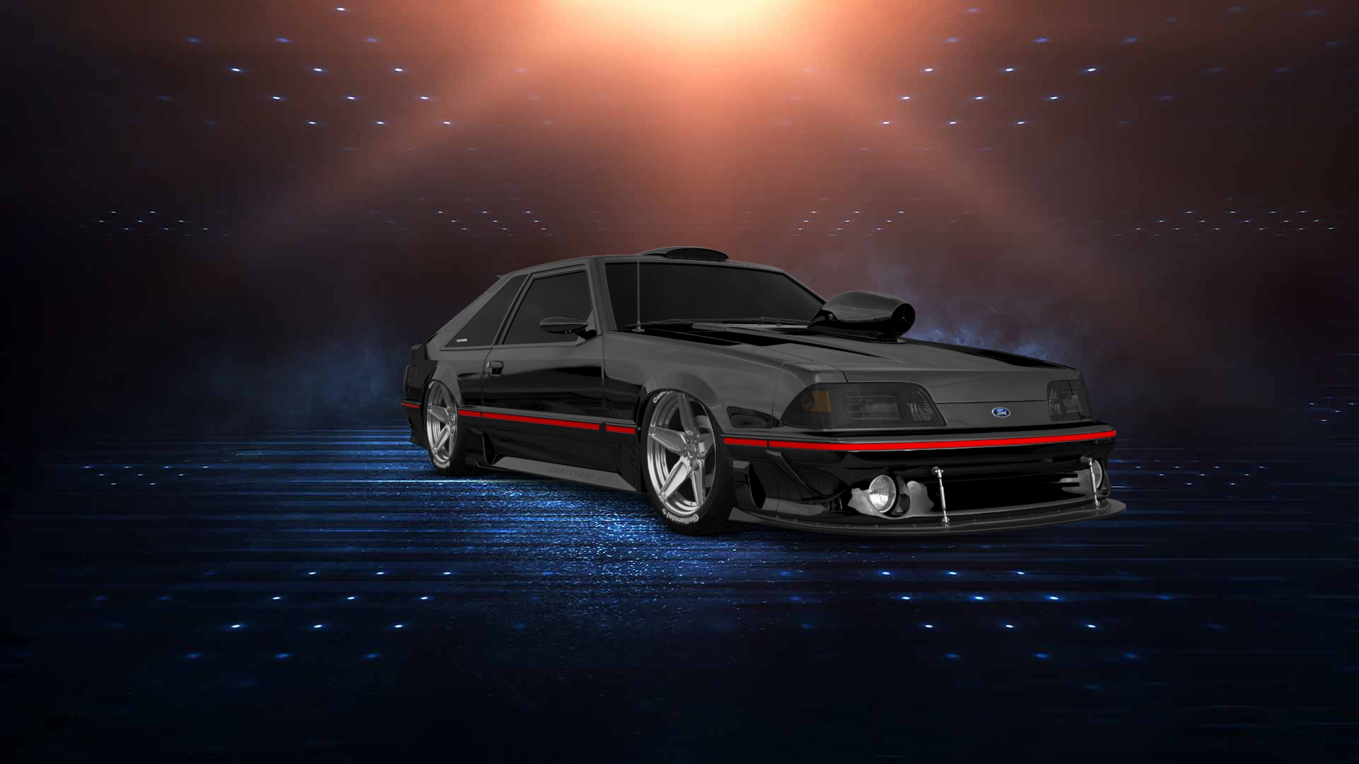 Ford Mustang 3 Door Hatchback 1988