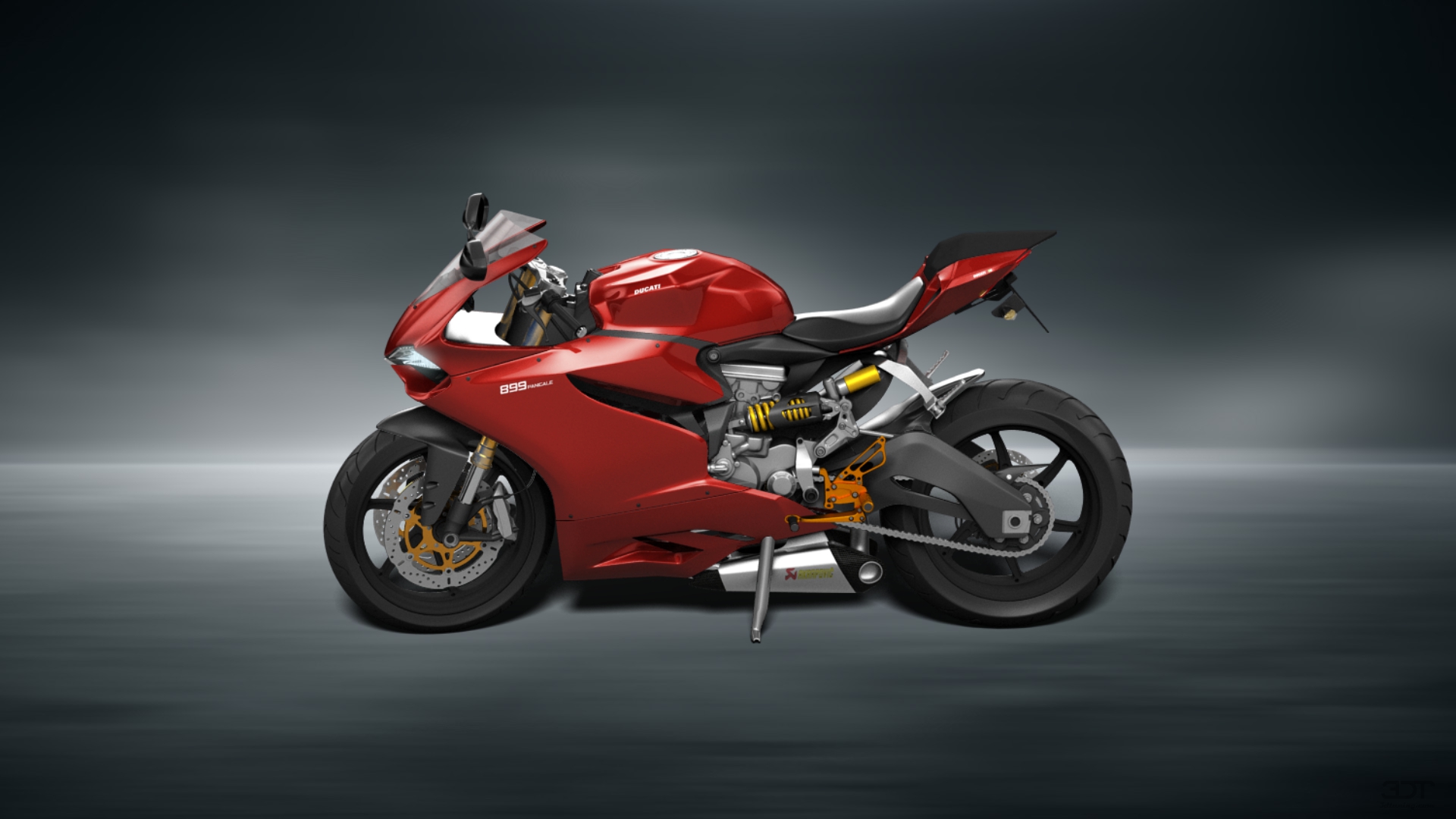 Ducati 899 Panigale Sport Bike 2015 tuning