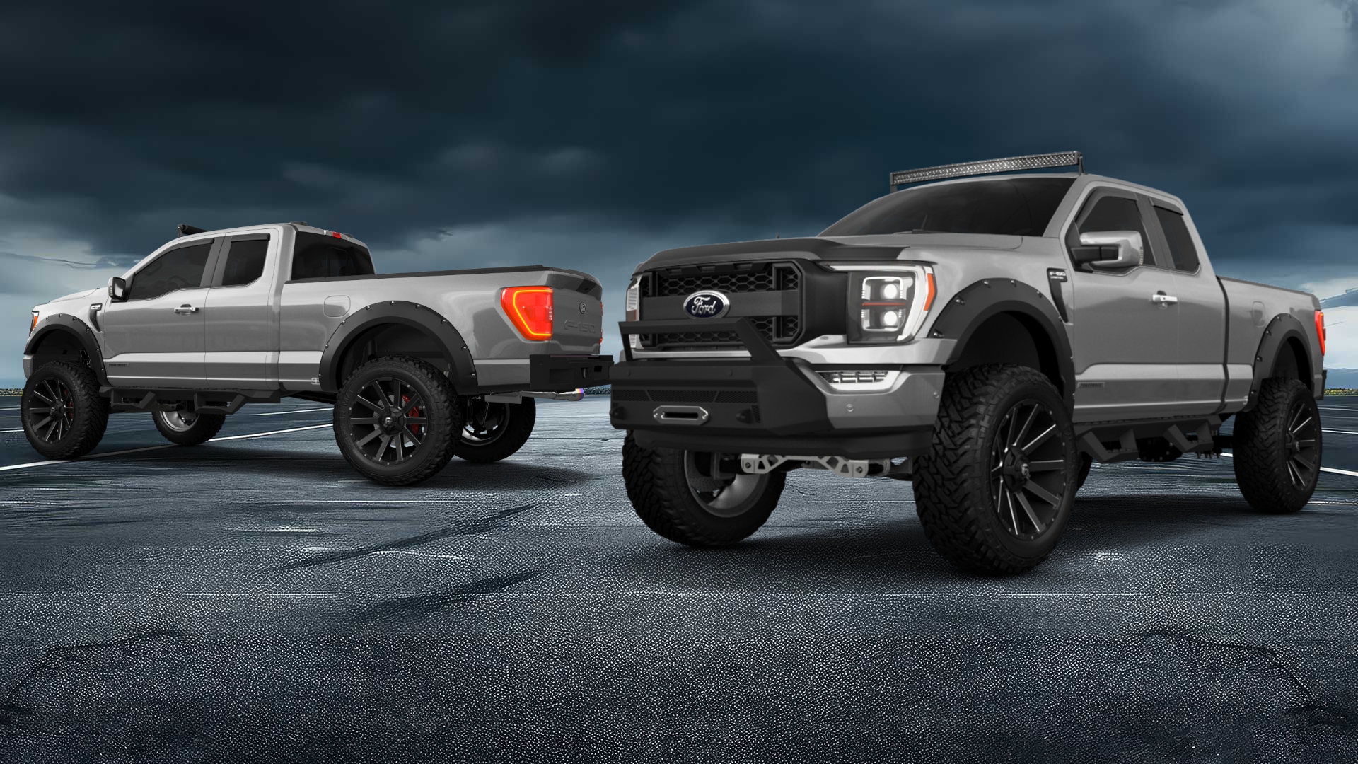 Ford F-150 Double Cab Pickup Truck 2021