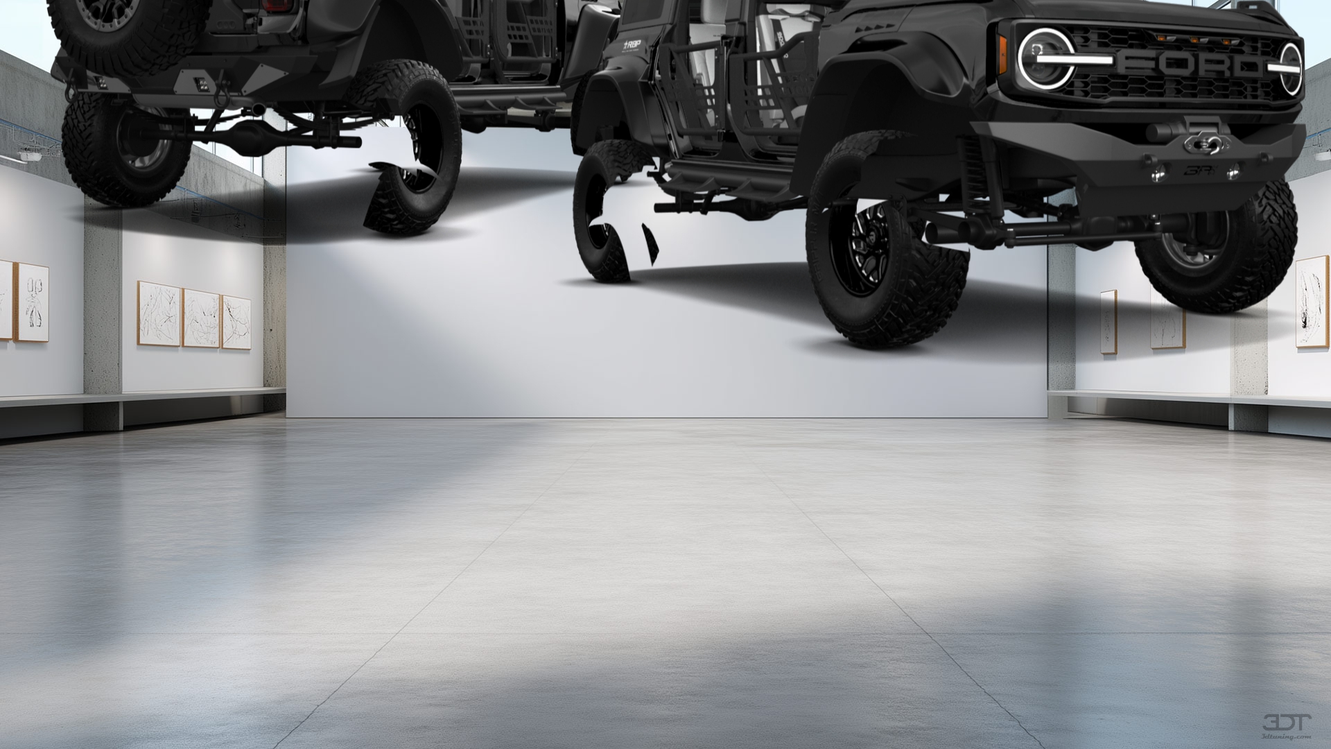 Ford Bronco Raptor 4 Door pickup truck 2022 tuning