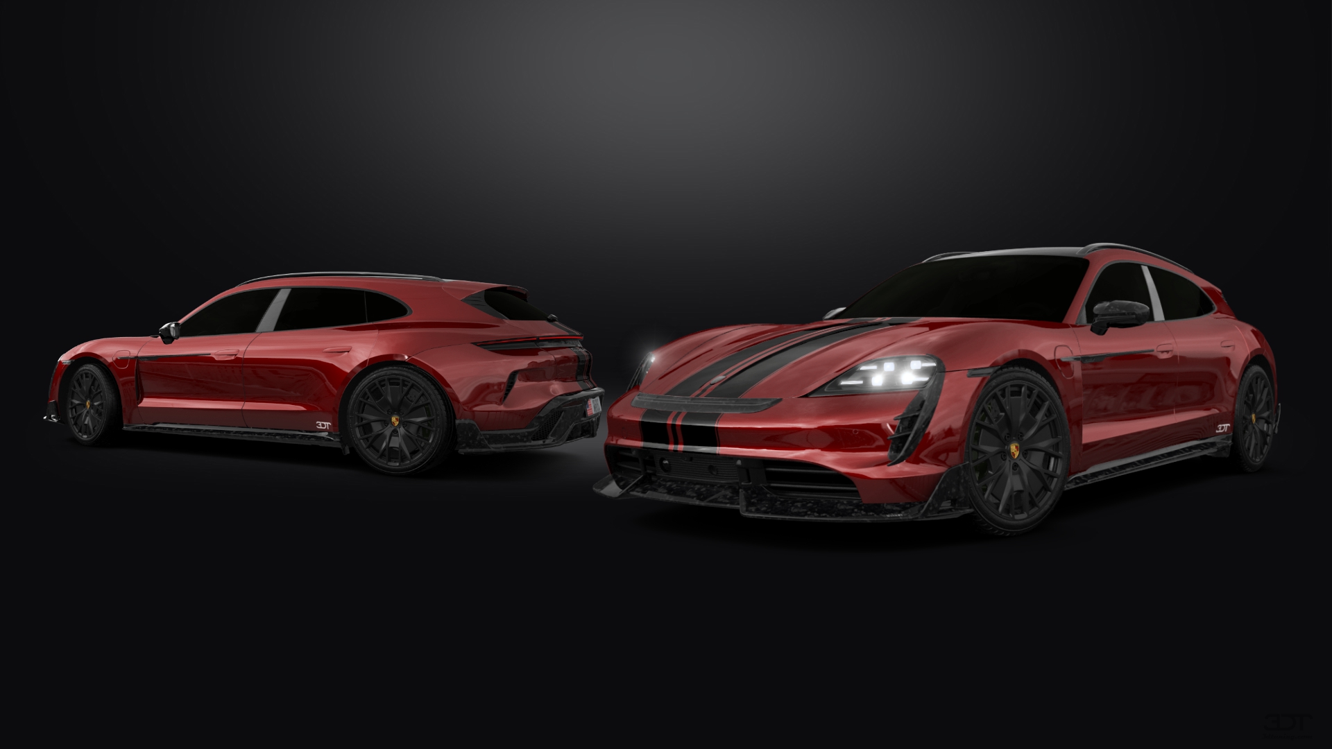 Porsche Taycan Sport Turismo Shooting Brake 2019 tuning