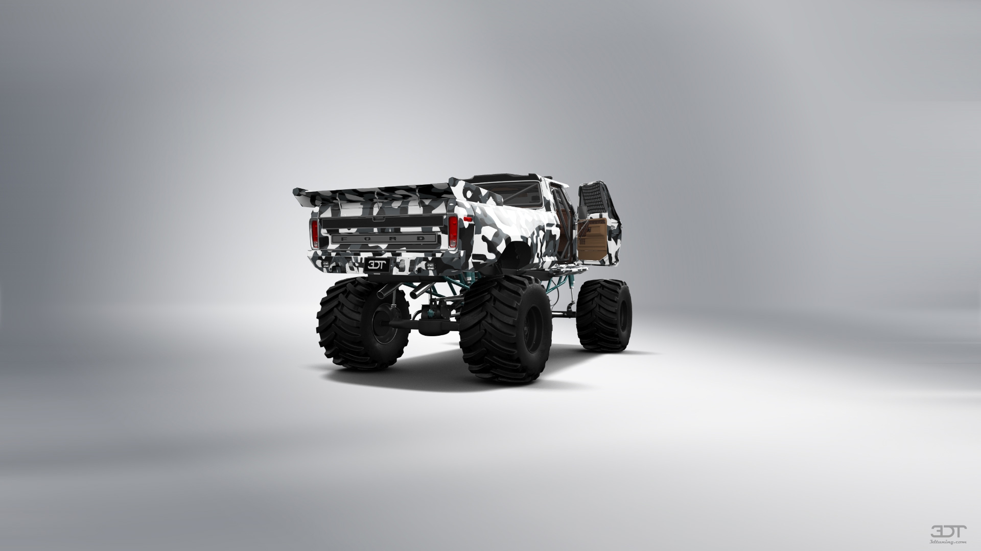 Ford F-350 Dually Regular Cab 2 Door pickup truck 1978 tuning