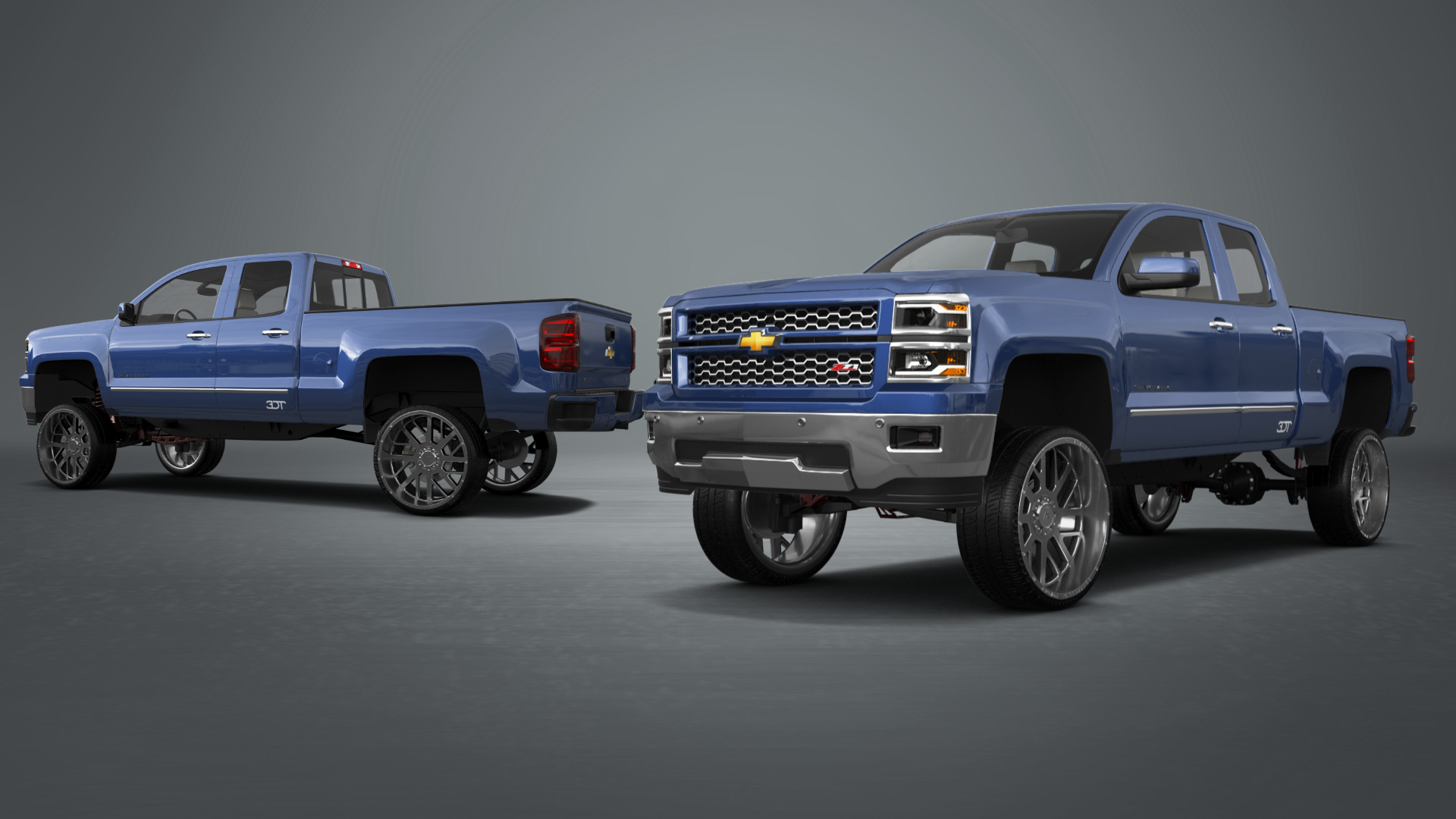 Chevrolet Silverado 1500 6.5 ft box 4 Door pickup truck 2014 tuning