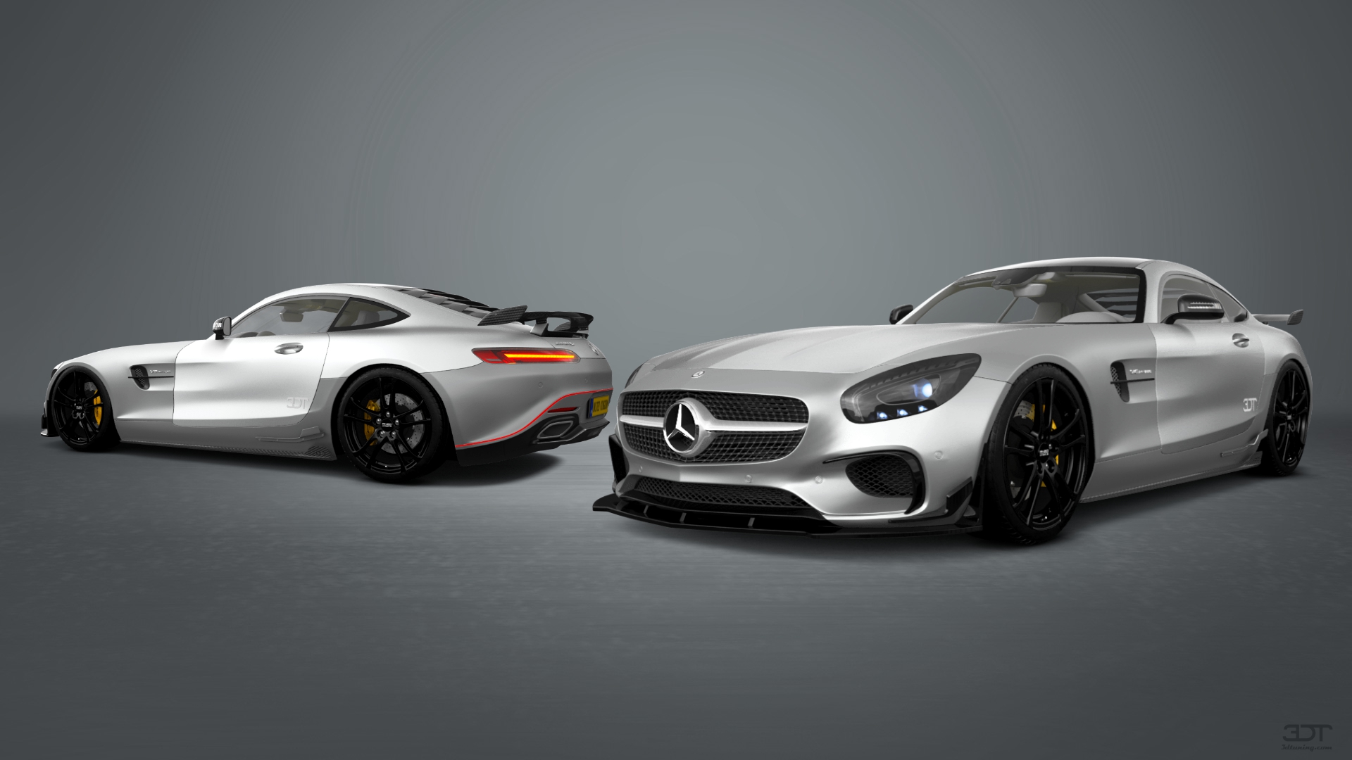Mercedes AMG GT 2 door fastback coupe 2015 tuning