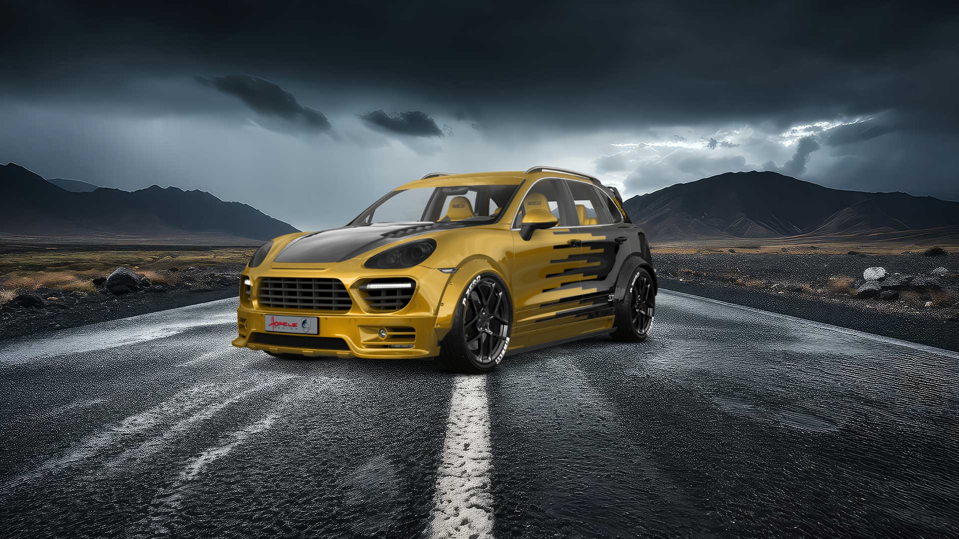 Porsche Cayenne Luxury SUV 2012 tuning
