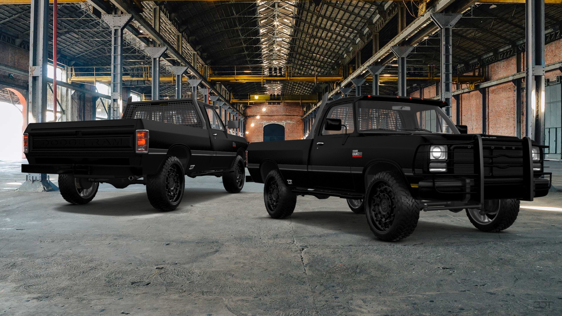 Dodge Ram 2 Door pickup truck 1991 tuning