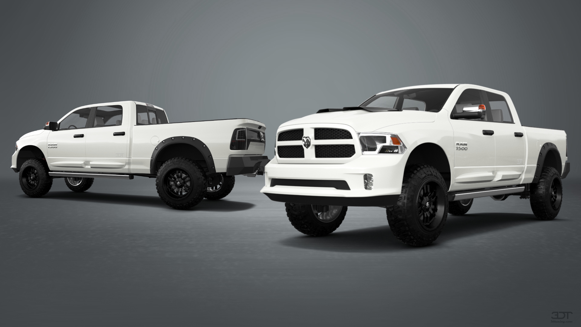 Dodge Ram 1500 6.4 ft box 4 Door pickup truck 2013 tuning