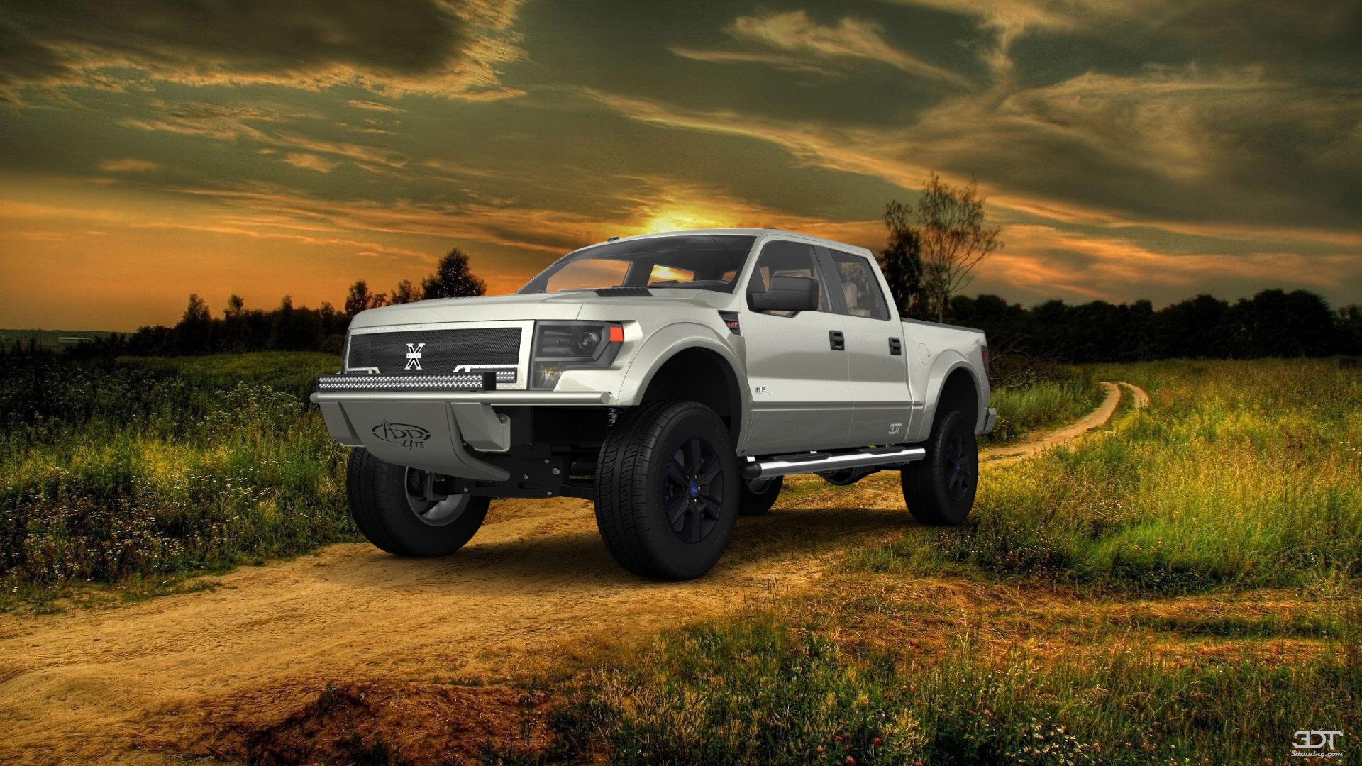 Ford F-150 SVT Raptor 4 Door pickup truck 2013 tuning