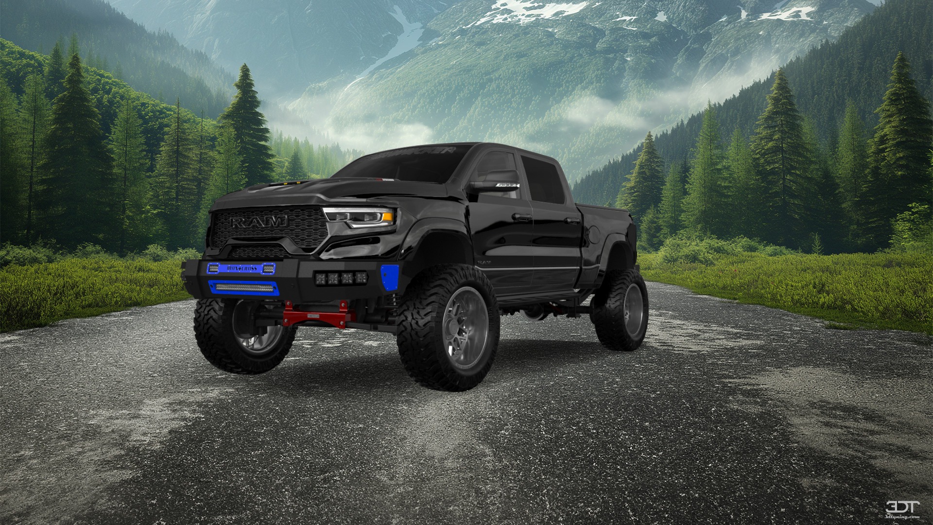 Dodge Ram 1500 TRX 4 Door pickup truck 2021