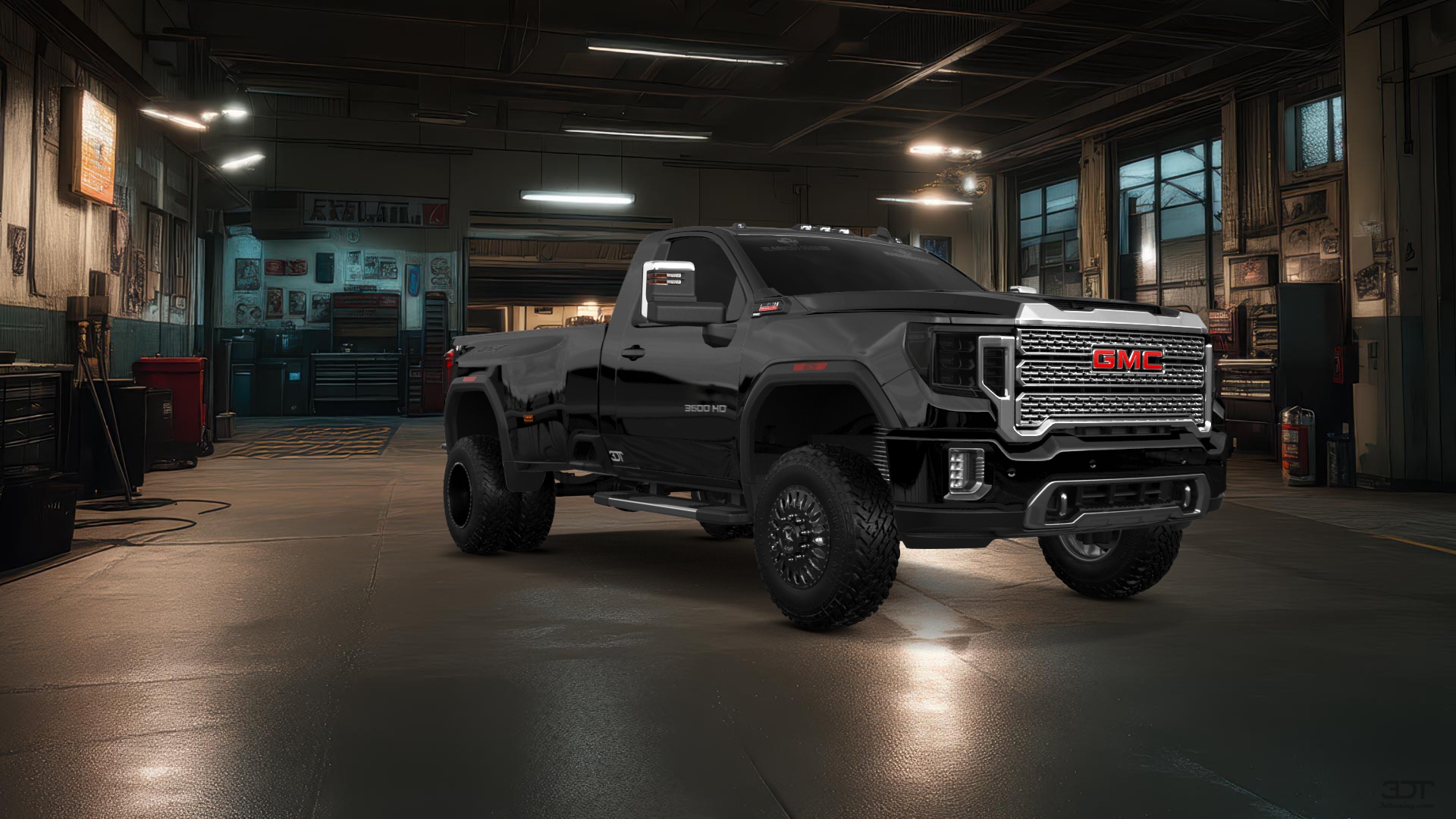 GMC Sierra 3500 HD 2 Door pickup truck 2020 tuning