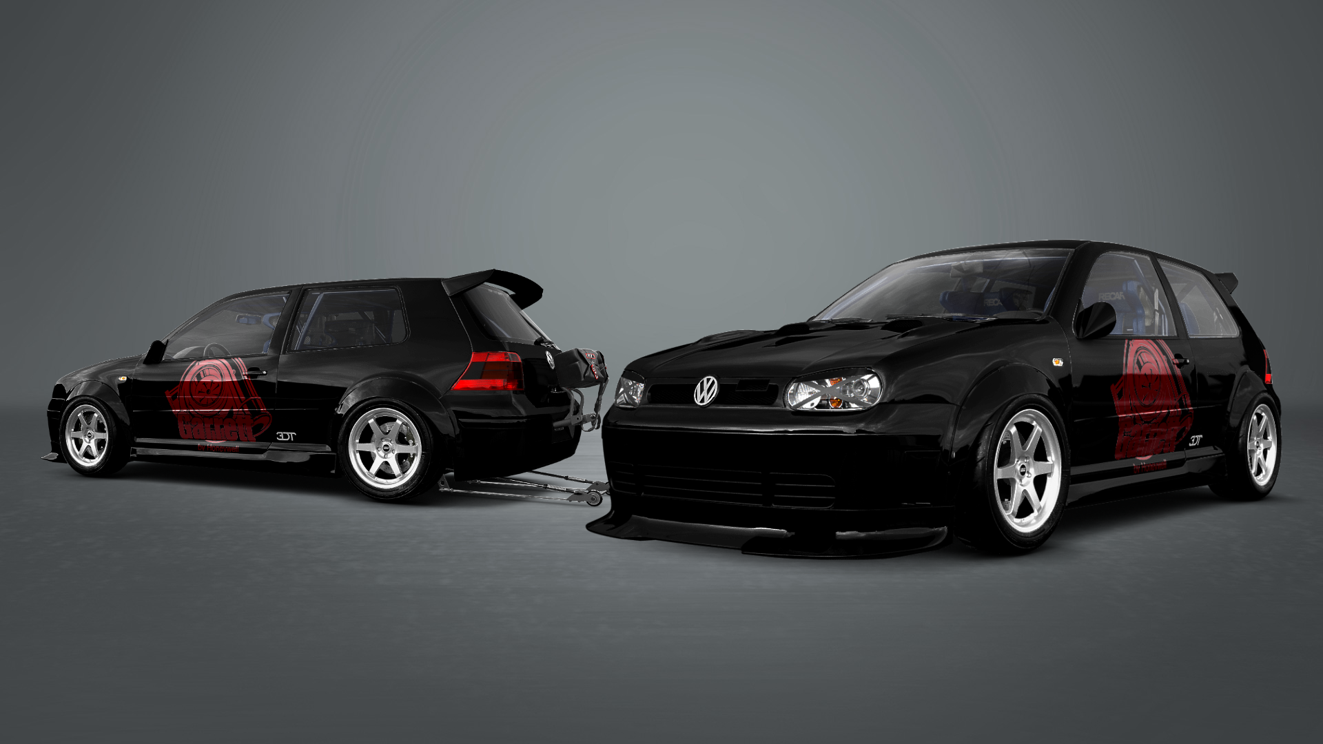 Volkswagen Golf 4 (mk4) 3 Door Hatchback 1997 tuning