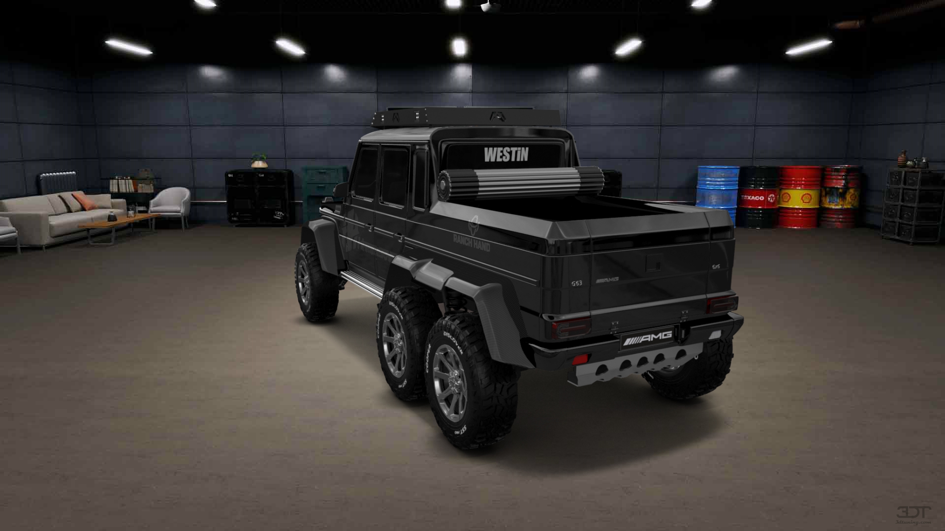 Mercedes G 63 AMG 6x6 4 Door pickup truck 2013