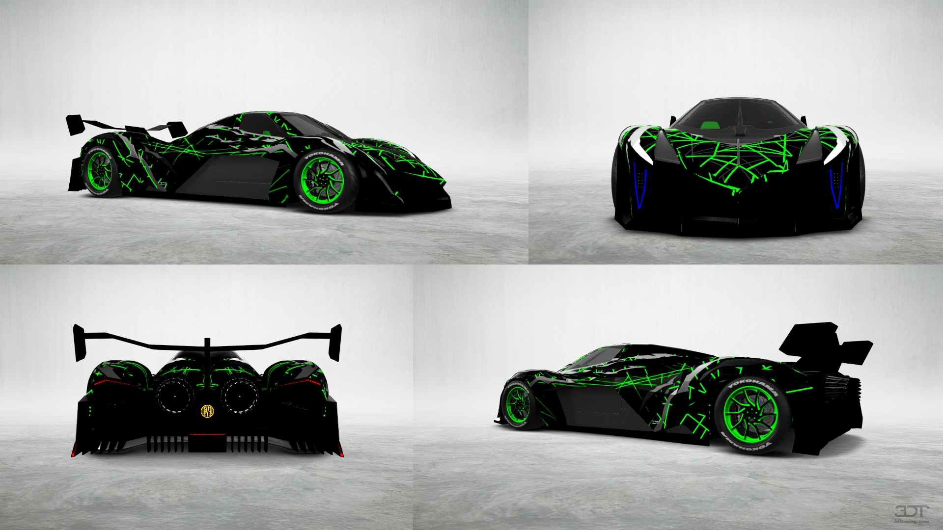 Devel Sixteen Hypercar 2014 tuning